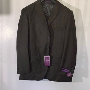 Vinci Italy Mens Suit Zegna Forest Olive 38S/32W